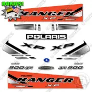 Fits Polaris Ranger 900 EFI XP Decal Kit UTV -ORANGE- 7 YEAR OUTDOOR 3M VINYL!