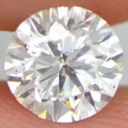 Round Shape Diamond Loose 0.79 Carat G/SI1 Certified Enhanced Natural 5.84 MM