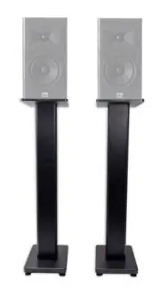Pair 36" Bookshelf Speaker Stands For JBL Arena 120 Bookshelf Speakers