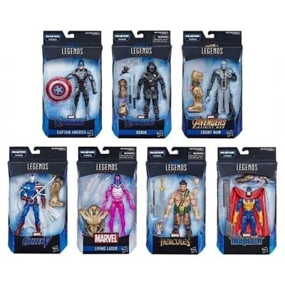 MARVEL LEGENDS END GAME AVENGERS FACTORY SEALED CASE SET WAVE 3 HERCULES MAW ++