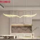 Luxury Restaurant Chandelier Modern Dining Room Kitchen Acrylic Wings Light Lamp