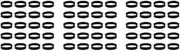 [QASULER] Vacuum Belts, 60 Pcs 301291 Vacuum Cleaner Knurled Belts, for Kirby, for Vacuum Cleaner Replacement Belt, for Series Models G3 G4 G5 G6 G7 Vacuum Cleaner Belt
