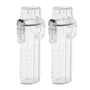 Outdoor Waterproof Lighter Case Plastic Lighters Storage Container Transparent