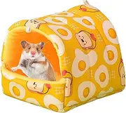 Small Animal Houses & Habitats, Bunny House Cozy Bunny Hut, Beds, Small Animal Bed with Thickened Design for, Hamster, Ferret, Hamsters, Parrots, Hedgehog