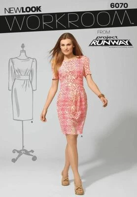 New Look Sewing Pattern 6070 Fitted Dress Size 4-16