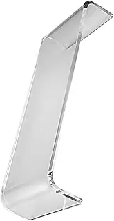 LABRIMP Acrylic Monitor Riser Stand with Keyboard Protector Ergonomic Design for Home Office Enhances Display Height Durable and Easy to Clean