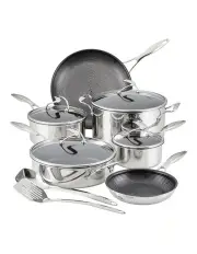 [Circulon] Induction 10 Piece Cookware Set With Utensils in Stainless Steel