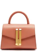 Demellier The Nano Montreal Leather Cross-body bag - Peach ONE SIZE