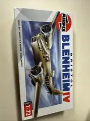 vintage Airfix 1/72 scale Bristol Blenheim Mk.IV model kit. Factory Sealed