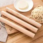 Crust and Solid for Fondant Pie Pastry Natural Wooden Dough 28cm Rolling Pins