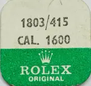 ROLEX FACTORY NEW SEALED MAINSPRING 1600 1803 / 415