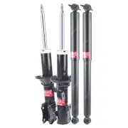 Front + Rear KYB EXCEL-G Shock Absorbers for KIA Rio BC A5D 1.5 D4 FWD 00-02