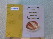 Keygo Bread Proofing Basket Set, 9 Inch Round Sourdough Banneton Basket NEW