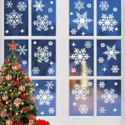 Christmas Window Clings for Glass Christmas Window Decals Snowflakes 138 PCS Xma