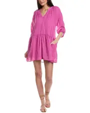 Velvet by Graham & Spencer Gauze Mini Dress