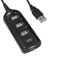 在飛比找PChome24h購物優惠-延長插座式-USB 2.0 4PORT HUB