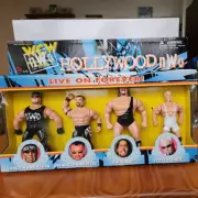 Rare Vintage MIB WCW HOLLYWOOD NWO 4 PACK Hogan Giant Bagwell Steiner WWE