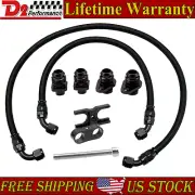 Oil Cooler Line Kit For 2015-2020 2016 BMW F8X M2 M3 M4 3.0L Black