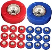 GAROZATION Enhanced Shuffleboard Game Experience 20pcs Mini Roller Beads Tabletop Game Accessories Curling Equipment Replacement Parts Set