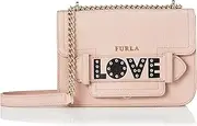 [Furla] 1007-6M000 CAROL MINI CROSSBODY LOVE Women's Shoulder Bag, MOONSTONE (1007-6M000)