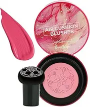 Cushion Blush,Makeup Blush - Contour Cosmetics Long-Lasting Highlighter for Holiday Festive Wedding Night Occasions