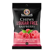 Sugarless Confectionery Raspberry Chews 70G