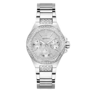 GUESS Ladies Silver Tone Multi-function Watch GW0878L1