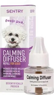 Sentry Calming Diffuser Refill for Dogs, Reduces Barking, Chewing, Anxiousnes...