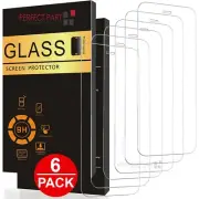 6 PACK For iPhone 13 Mini Tempered GLASS Screen Protector
