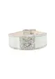 Pre-Loved ROGER VIVIER Silver Bracelet with Rhinestones