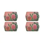 2x 2pc Ashdene Native Flora Banksia Matte Melamine Serving Platter Scatter Tray