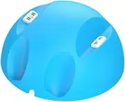 Vsenkes Game Controller Double Charging Base Game Controller Charger Semicircular Compatible Practical Unique Controller Charging Dock, Blue