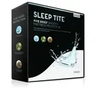 (WATCH VIDEO) Malouf SLEEP TITE 5 SIDED SMOOTH MATTRESS PROTECTOR WATERPROOF