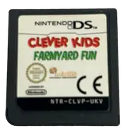 Farmyard Fun Clever Kids Nintendo DS 2DS 3DS Game *Cartridge Only* (Pre-Owned)