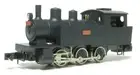 N Scale Aru-Model 0-6-0 JGR Class 1760 Steam Locomotive Kit Tank Engine Nansatsu