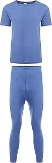 [Heatwave Thermalwear] Heatwave® Men's Thermal Underwear Set, T-Shirt & Pants Baselayer Set, S M L XL XXL Thermals