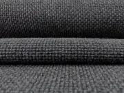 5.125 yds Camira Craggan Swale Dark Charcoal Gray Nubby Wool Upholstery Fabric