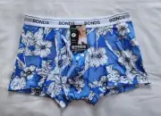 Bonds Mens MX3N J6X Hyper Floral Printed GuyFront Trunk Brief Size XXL New