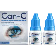 CAN-C Eye Drops for Cataract Lubricant Eyedrops with Antioxidant N-Acetylcarnosine 2x5ml Vials