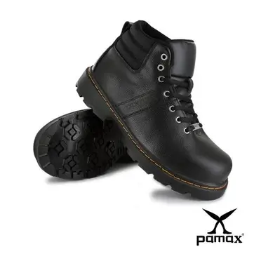 PAMAX帕瑪斯【帥氣馬丁安全鞋】馬丁工作靴-新型專利底、抗菌除臭、耐壓縮機能彈力墊-PW5911FEH