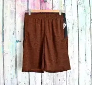 Boy's Old Navy Go Dry Color Block Cool Mesh Shorts XLARGE Oolong Activewear NWT