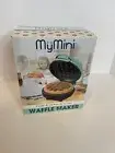 Nostalgia My Mini Waffle Maker 5" Cooking Surface New In Box