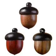 Mini 3D Pine Cone Pills Box Convenient and Durable Container for Medication