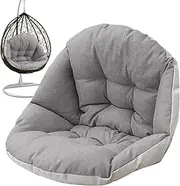 Egg Chair Cushion - Thick Liner, Soft Patio Soft Backrest | Washable Swivel Chair for Indoor Hammock Seating, Comfortable Floor Nest Upgrade for Bedroom Reading, Durable Filling for Daily Use