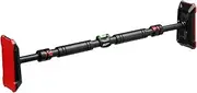 GENKI Pull Up Bar Chin Up Bar Push Up Bar Door Horizontal Workout Adjustable Length Home Gym Fitness Back Exercise 200kg Locking System