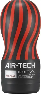 TENGA Air Tech Strong Size Name:1 Count (Pack Of 1) Colour Name:Strong Black