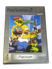 The Simpsons Hit and Run PS2 (Platinum) PAL *Complete* (Preowned)