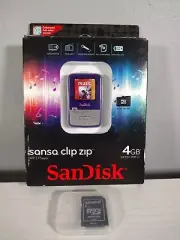 RARE SanDisk Sansa Clip Zip Primetime Purple (4 GB) Digital Media Player