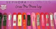 Sephora Favorites Give Me More Lip Wardrobe 2015 NARS,YSL,BITE,URBAN DECAY,CIATE