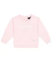 [Balmain Kids] Balmain Kids Baby logo cotton jersey sweatshirt M 3 pink